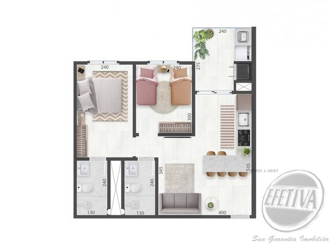 Apartamento para Venda em Balneário Eliane - 59