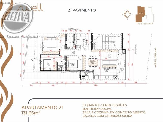 #1255A - Apartamento para Venda em Matinhos - PR