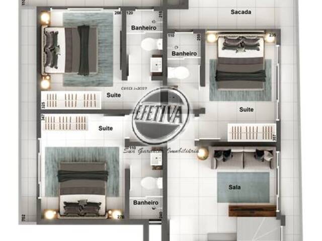 Apartamento para Venda em Caioba - 22