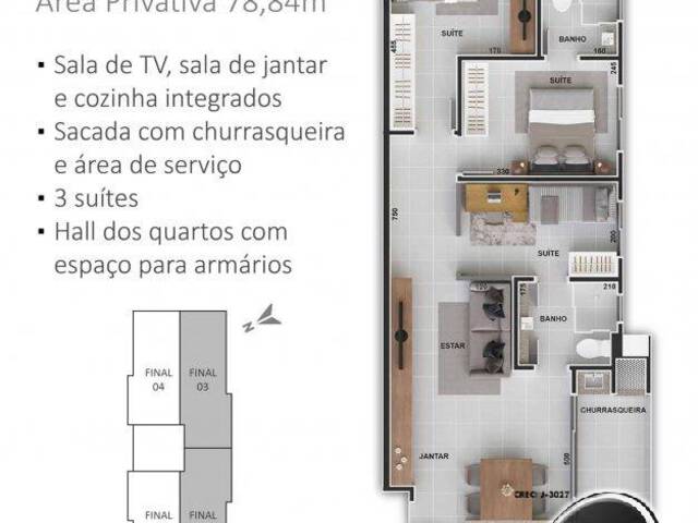 Apartamento para Venda em Caioba - 8