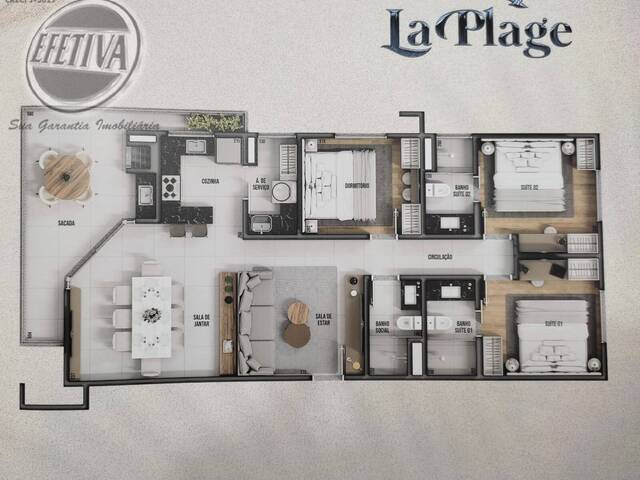 #1228A - Apartamento para Venda em Guaratuba - PR - 3