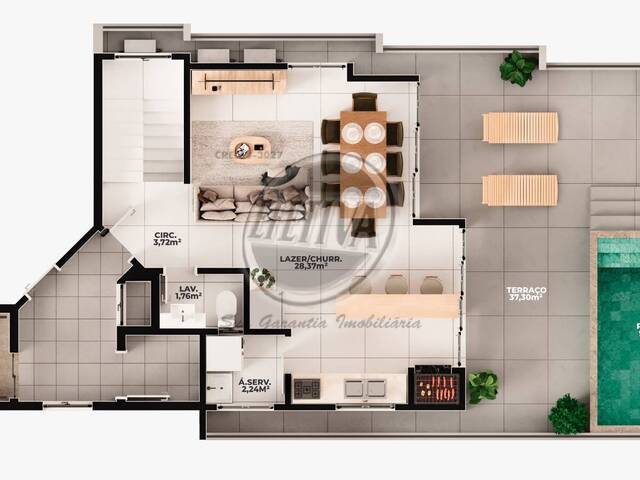 Apartamento para Venda em Caioba - 25