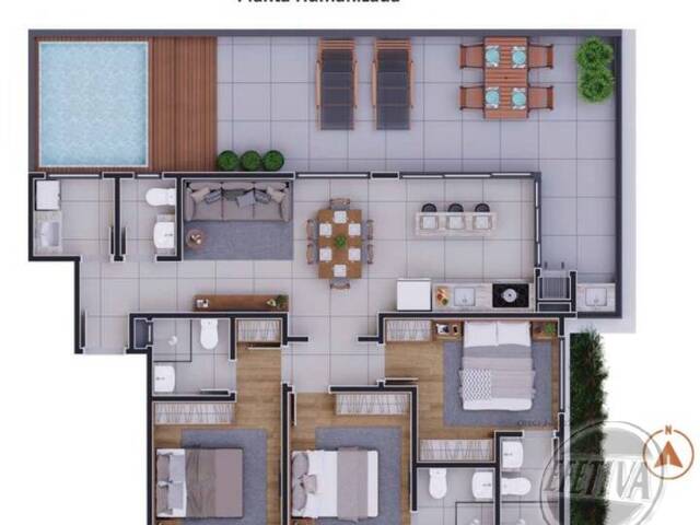 Apartamento para Venda em Caioba - 7