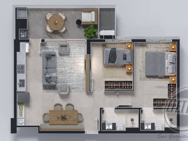 Apartamento para Venda em Centro - 28
