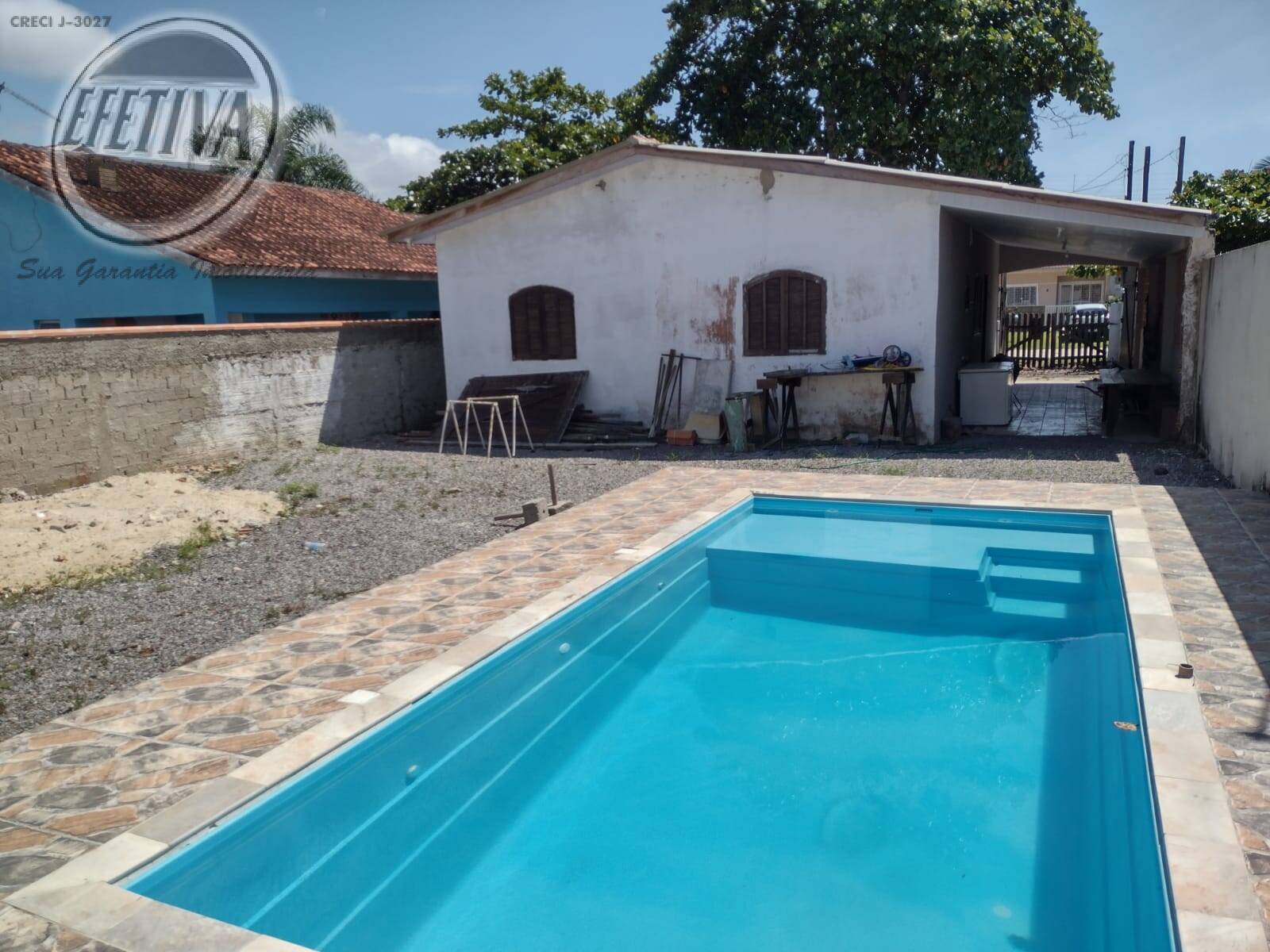 RESIDÊNCIA COM PISCINA 90M² - BALNEARIO COROADOS - GUARATUBA - PR