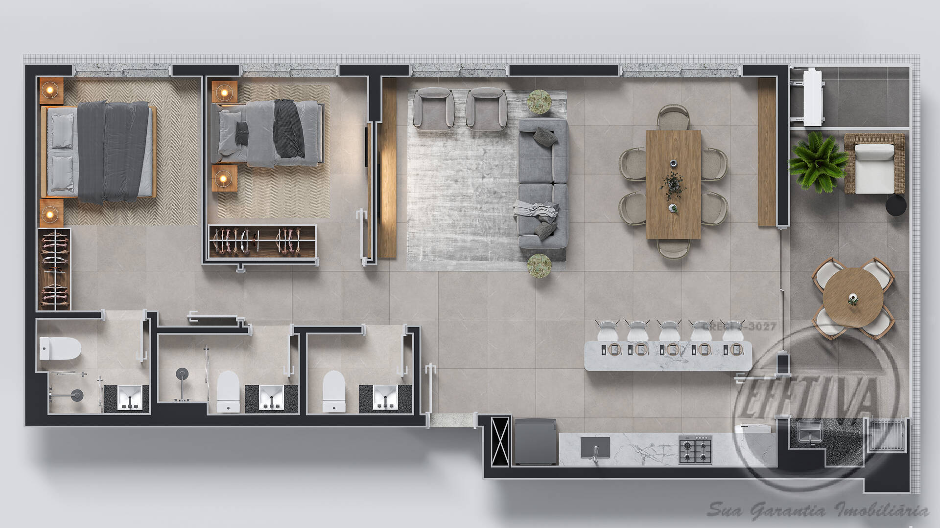 Apartamento, 2 quartos, 74 m² - Foto 29